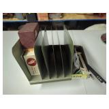 Desk Organizer with Miscellaneous Items
