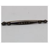 Sterling Bar Pin