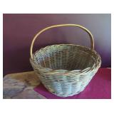 Wicker Basket with Handle