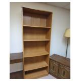 Wooden Bookshelf Unit