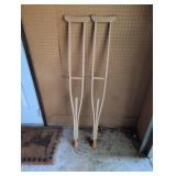Wooden Crutches