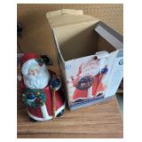 Santa-Themed Cookie Jar
