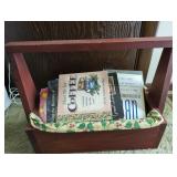 Wooden Magazine Caddy