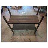 Two-Tier Metal Shelf
