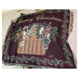 Longaberger Christmas Throw