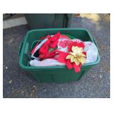 Holiday Decor in Bin
