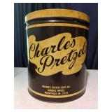 Charles Pretzels Tin