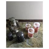 Candle Set and Lanterns