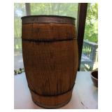 Wooden Nail Keg Barrel