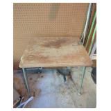 Wood and Metal Table