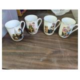Norman Rockwell Cups