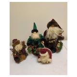 Santa Figurine Collection