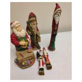 Santa Figurines