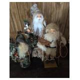 Santa Figurines