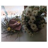 Floral Basket and Wreath
