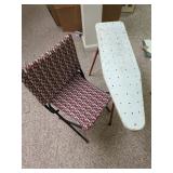 Child's Chair & Ironing Board