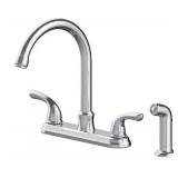 Chrome Kitchen Faucet Set