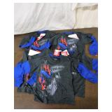 Five Marvel Shirts