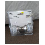 Door Knob Set, Satin Nickel