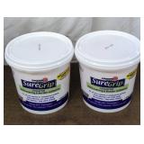 Two Tubs of SureGrip Adhesive
