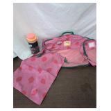 Pink Strawberry Bag Set