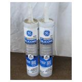 Two Tubes of GE Silicone
