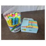 Sharpie Highlighters & Post-it Notes