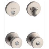 Kwikset Pismo Satin Nickel Set