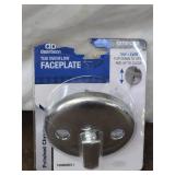 Tub Overflow Faceplate