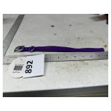 Purple Nylon Dog Collar