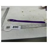 Purple Nylon Dog Collar