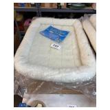 Small Synthetic Sheepskin Pet Bed