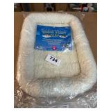 Synthetic Sheepskin Pet Bed
