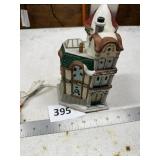 Porcelain Lighted Building