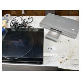 Turntable and DVD Player