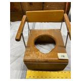 Wooden Potty Chair