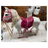 Toy Horse with Saddle