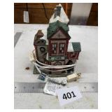 Ceramic Village House Lamp