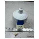 White Ceramic Sugar Bowl