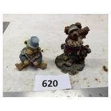 Two Boyds Bears Figurines