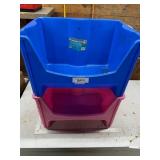 Stackable Plastic Bins