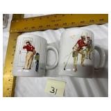 Norman Rockwell Ceramic Mugs