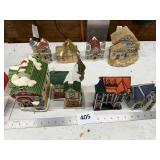 Miniature Village Houses