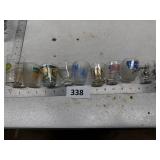 8 Souvenir Shot Glasses
