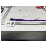 Purple Nylon Dog Collar