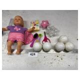 Doll, Accessories, and Toys