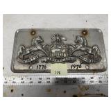 Bicentennial License Plate