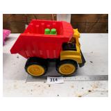 Plastic Toy Dump Truck