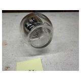 Glass Hand-Crank Grater Grinder