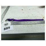 Purple Nylon Dog Collar